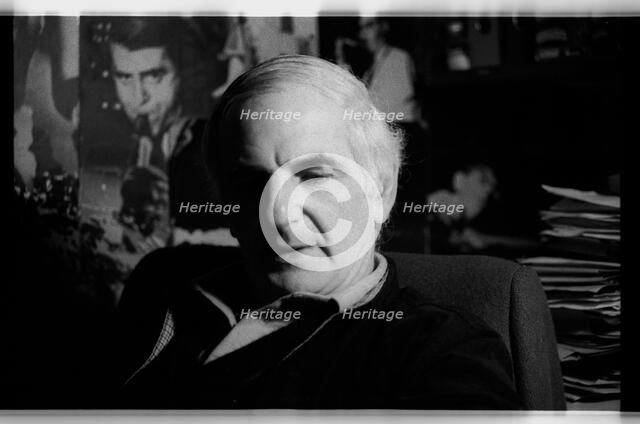 Ronnie Scott, Ronnie Scott's, 1979.   Artist: Brian O'Connor.