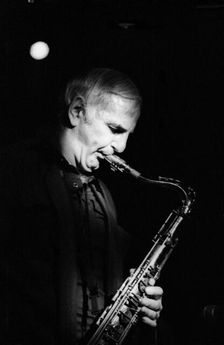 Ronnie Scott, Ronnie Scott's, 1980. Artist: Brian O'Connor