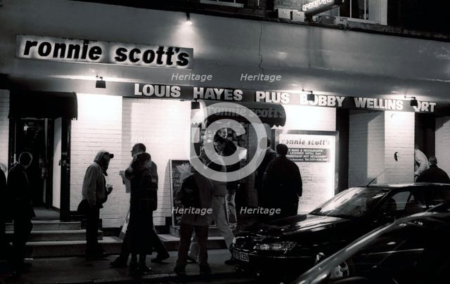 Ronnie Scott's, London, 2001. Artist: Brian O'Connor