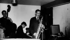 Ronnie Scott, "The Old Place", Gerrard Street, London, 1959. Creator: Brian Foskett
