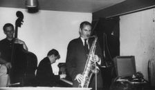 Ronnie Scott, "The Old Place", Gerrard Street, London, 1959. Creator: Brian Foskett
