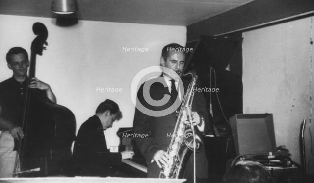 Ronnie Scott, "The Old Place", Gerrard Street, London, 1959. Creator: Brian Foskett.