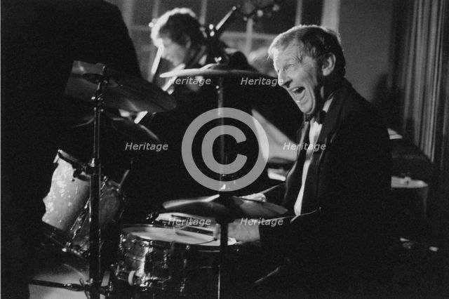 Ronnie Verrell, Pizza Express All Stars, Cambridge, 1986. Creator: Brian Foskett.