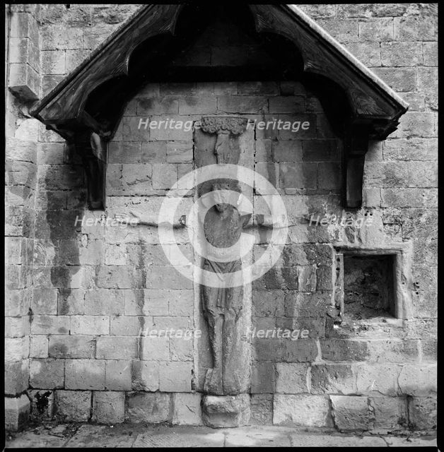 Rood, Abbey Church of St Mary and St Ethelflaeda, Romsey, Hampshire, c1955-c1980. Creator: Ursula Clark.
