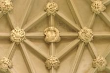 Roof bosses at Eltham Palace, London, 1999. Artist: J Bailey