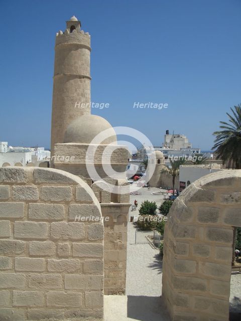 Rooftop, Ribat of Sousse, Tunisia, 2009.  Creator: Amanda Waite.