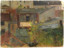 Rooftops, ca. 1900. Creator: Alice Pike Barney