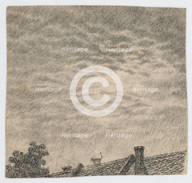 Rooftops, around 1905. Creator: Ivan Zabota.
