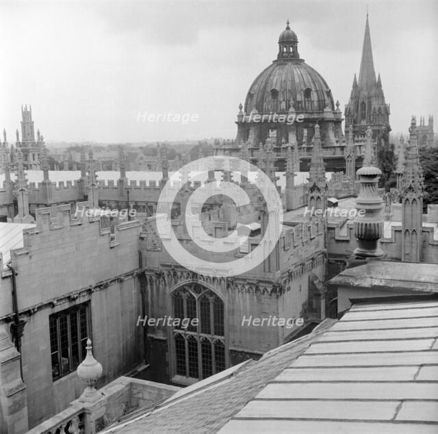 Rooftops of Oxford, 1945-1980. Artist: Eric de Maré