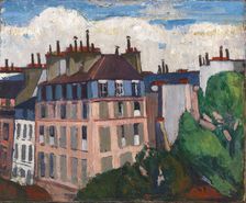 Rooftops, Paris, 1909-1912. Creator: H Lyman Sayen