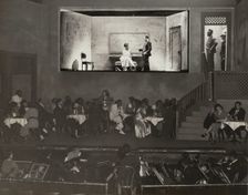 Room upstairs in Chick Turner's Cabaret, 1937. Creator: Unknown