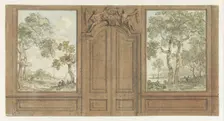 Room wall design, c.1752-c.1819. Creator: Juriaan Andriessen