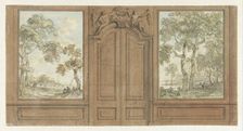 Room wall design, c.1752-c.1819. Creator: Juriaan Andriessen