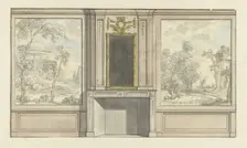 Room wall design, c.1752-c.1819. Creator: Juriaan Andriessen