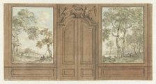 Room wall design, c.1752-c.1819. Creator: Juriaan Andriessen