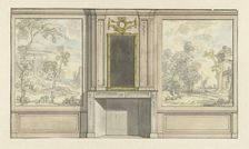 Room wall design, c.1752-c.1819. Creator: Juriaan Andriessen
