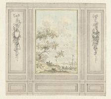 Room wall design, c.1752-c.1819. Creator: Juriaan Andriessen