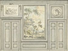 Room wall design, c.1752-c.1819. Creator: Juriaan Andriessen
