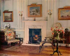 Room at the house of Mrs Chester Beatty, 1932