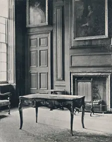 Room at Boughton House, with Chimney-Piece of the Early 18th Century 1927