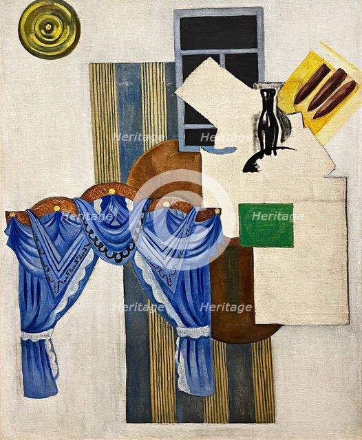 Room (Interior), 1915. Creator: Rozanova, Olga Vladimirovna (1886-1918).