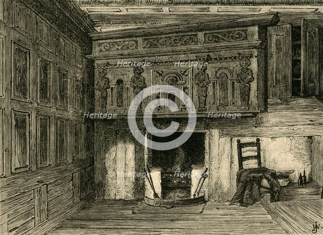 'Room of a House in Fulwood's Rents (After Archer.)', (c1872). Creator: Unknown.