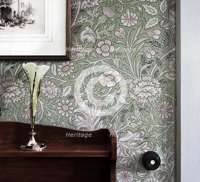 Room refurbished in Arts and Crafts style, Mount Grace Priory, North Yorkshire, c1980-c2017. Artist: Historic England commissioned photographer.