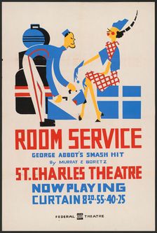 Room Service, New Orleans, 1939. Creator: Unknown