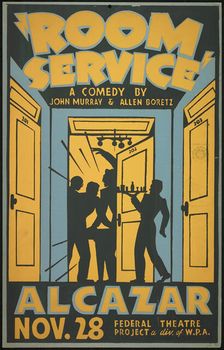 Room Service, San Francisco, 1938. Creator: Unknown