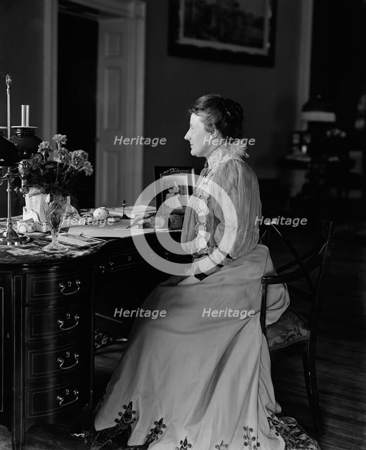 Roosevelt, Mrs. Theodore (Edith Kermit Carow), between 1890 and 1910. Creator: Unknown.