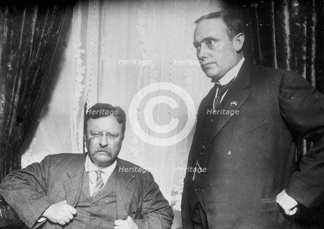Roosevelt [and] Dixon, between c1910 and c1915. Creators: Bain News Service, George Graham Bain.