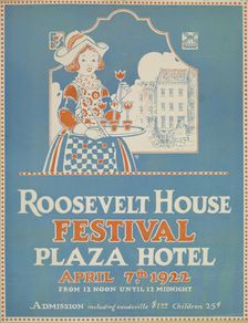 Roosevelt house festival, c1922. Creator: Unknown
