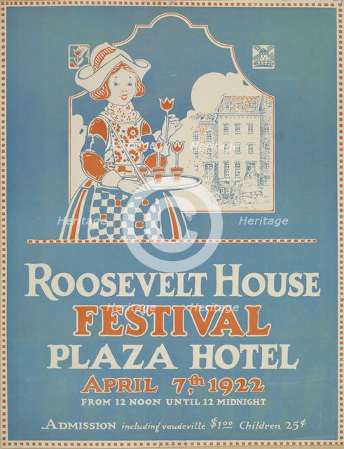 Roosevelt house festival, c1922. Creator: Unknown.