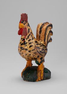 Rooster, 1870/90. Creator: Wilhelm Schimmel