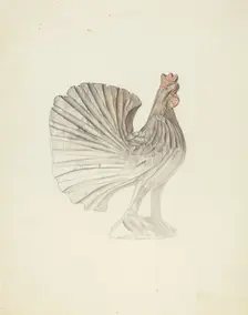 Rooster, c. 1939. Creator: Elisabeth Fulda