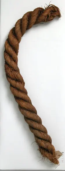 Rope Fragment, Coptic, 580-640. Creator: Unknown