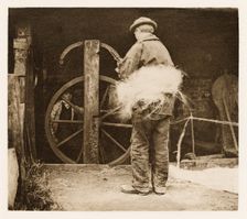 Rope-Spinning, 1887. Creators: Peter Henry Emerson, Walter L. Colls