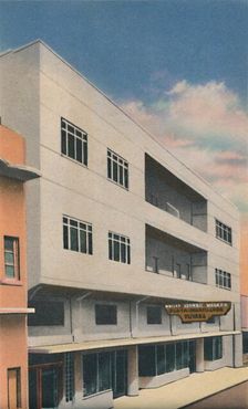 Ropuyana Building. Owner Roberto Puyana, Barranquilla c1940s