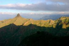 Roque de Taborno, Anaga Mountains, Tenerife, 2007. Creator: Peter Thompson
