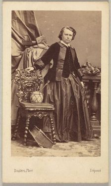 Rosa Bonheur, 1861-1864. Creator: Andre-Adolphe-Eugene Disderi