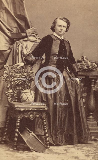 Rosa Bonheur, 1861-1864. Creator: Andre-Adolphe-Eugene Disderi.