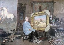 Rosa Bonheur in Her Studio 1893