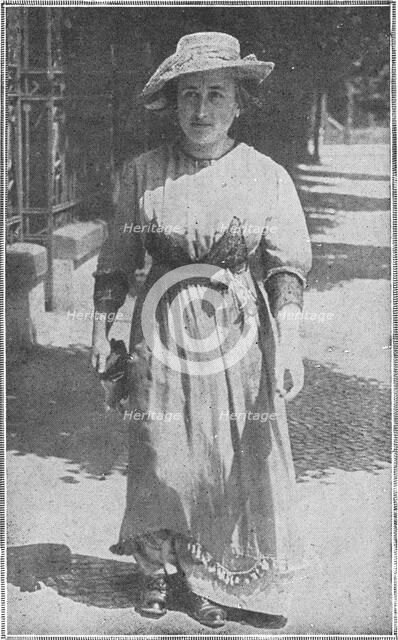 Rosa Luxemburg, c1907. Artist: Unknown