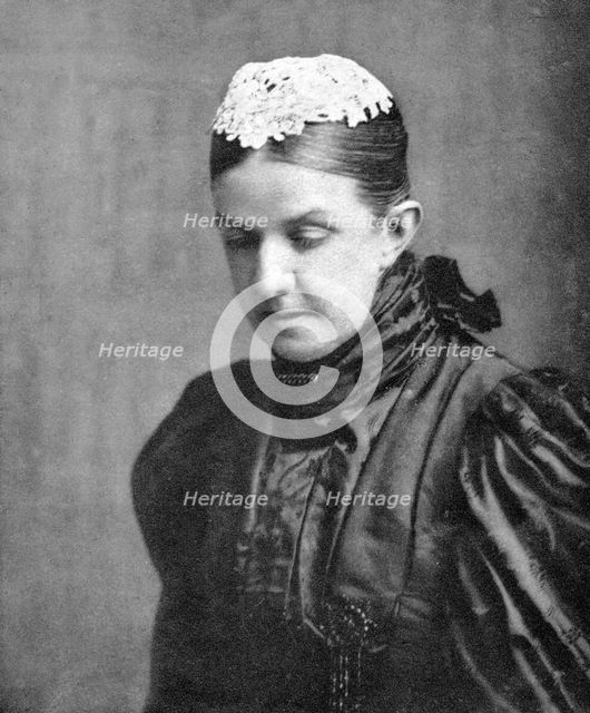 Rosa Nouchette Carey (1840-1909), English novelist, early 20th century. Artist: Unknown