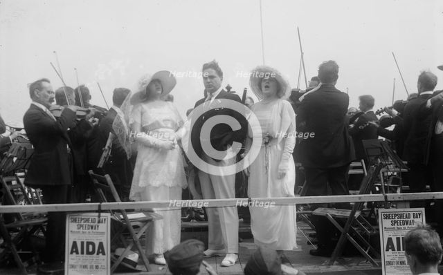 Rosa Ponselle, Riccardo Stracciari, Elsie Baker, between c1915 and c1920. Creator: Bain News Service.
