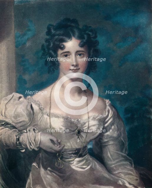 Rosamond Hester Elizabeth (nee Croker), 1828, (1903). Artist: Samuel Cousins
