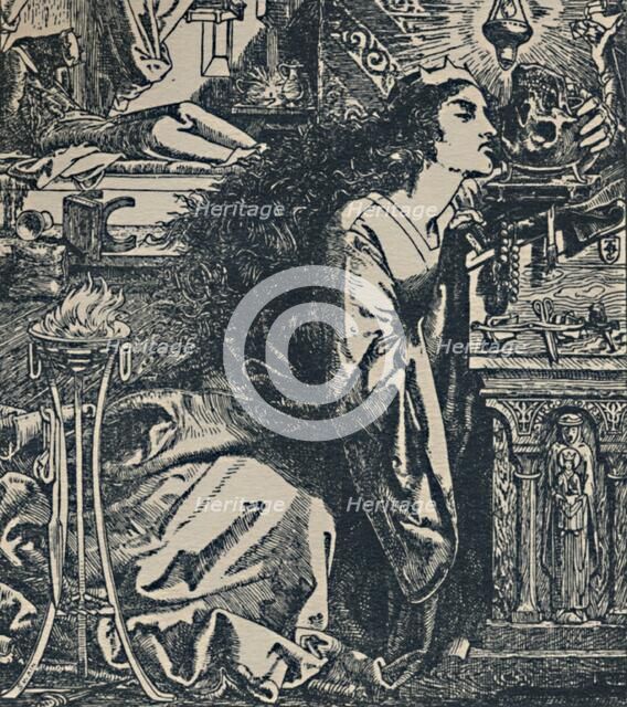 'Rosamond, Queen of the Lombards.', c1850-1900, (1923). Artist: Frederick Augustus Sandys.