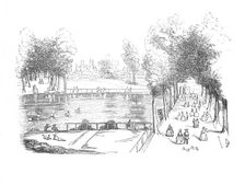 Rosamond's Pond in 1740 c1870
