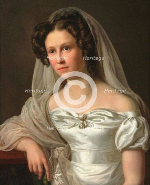 Rosalie Wagner, the oldest sister of Richard Wagner, at the age of 23 years, 1826.