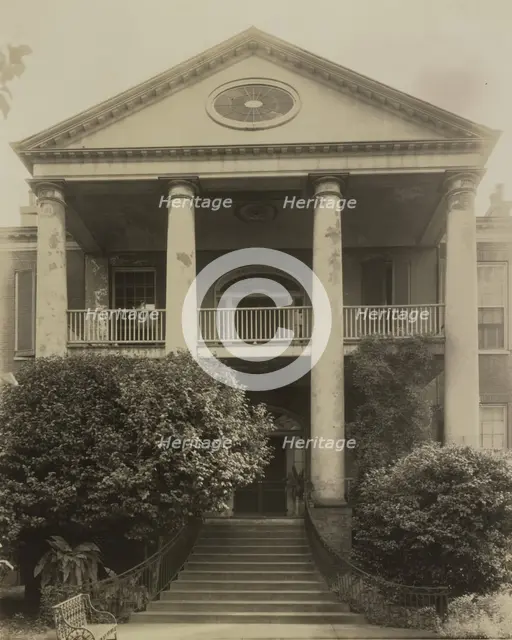 Rosalie, Natchez, Adams County, Mississippi, 1938. Creator: Frances Benjamin Johnston.